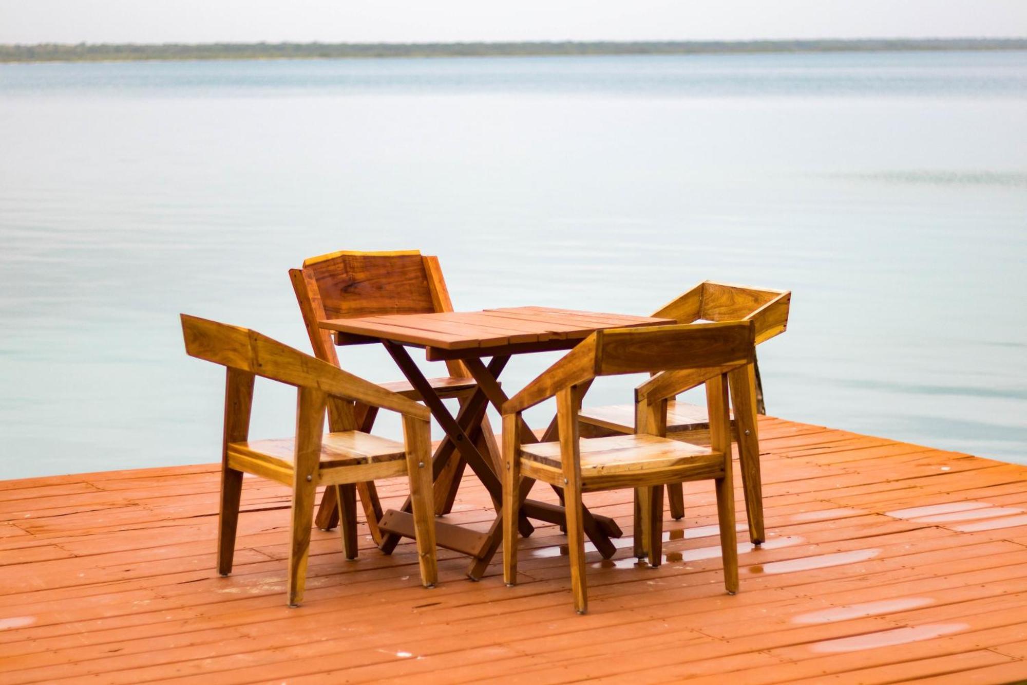 B 7 Blue Bacalar Daire Dış mekan fotoğraf