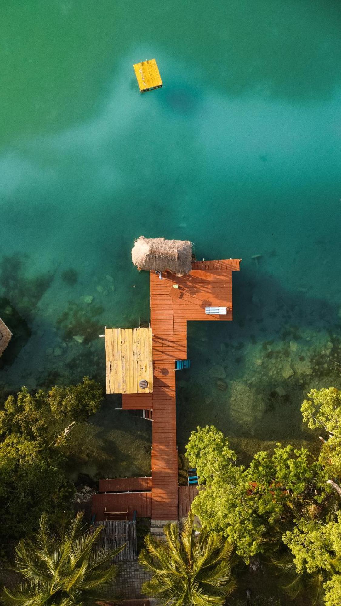 B 7 Blue Bacalar Daire Dış mekan fotoğraf