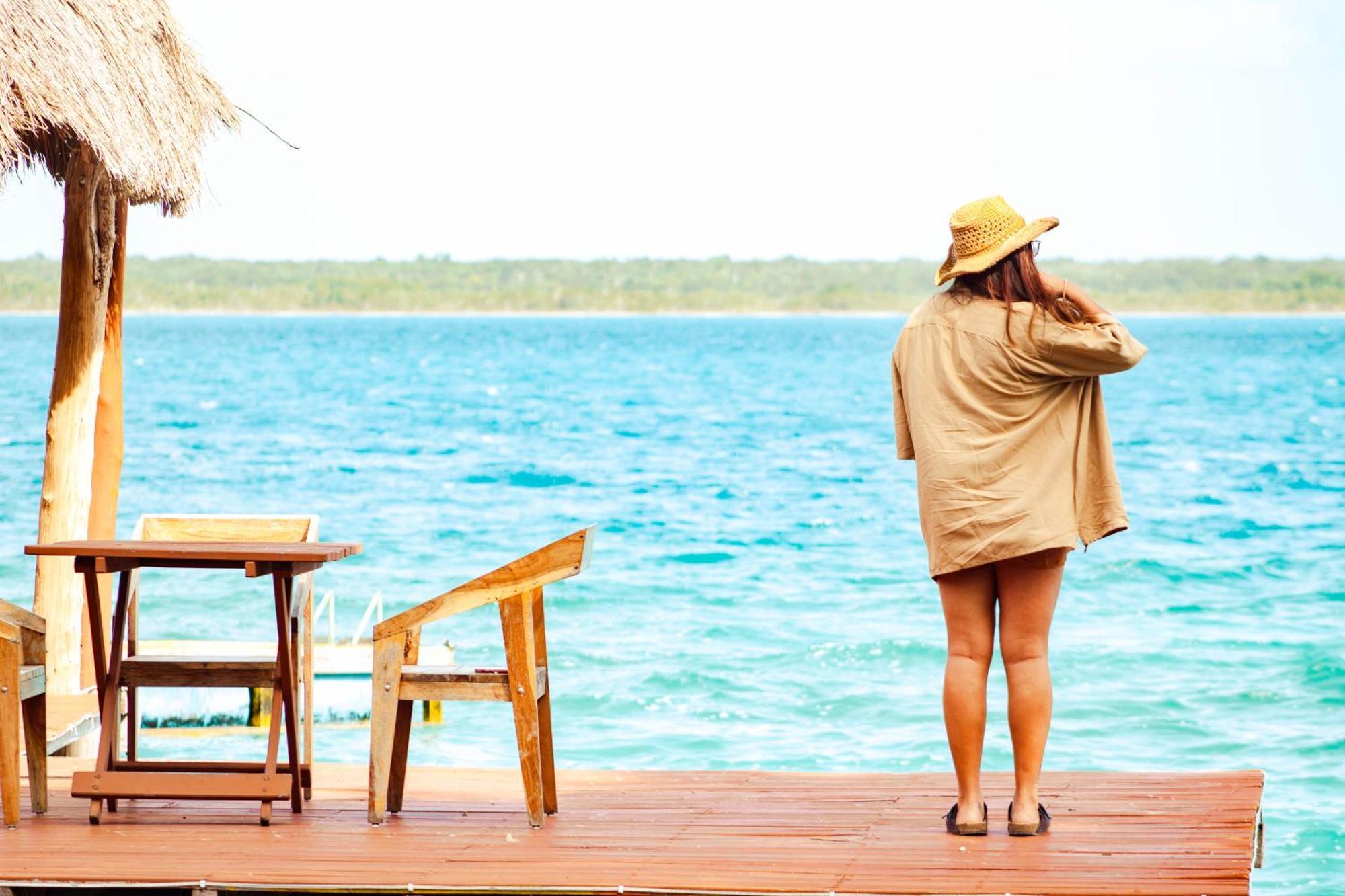 B 7 Blue Bacalar Daire Dış mekan fotoğraf